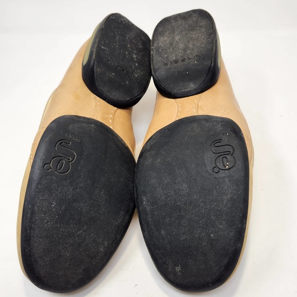 Cole Haan Air G Series Beige Tan Leather Slip On Casual Loafers Men 11 D Comfort